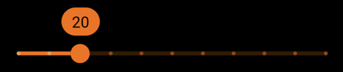 Discrete lockups slider dark